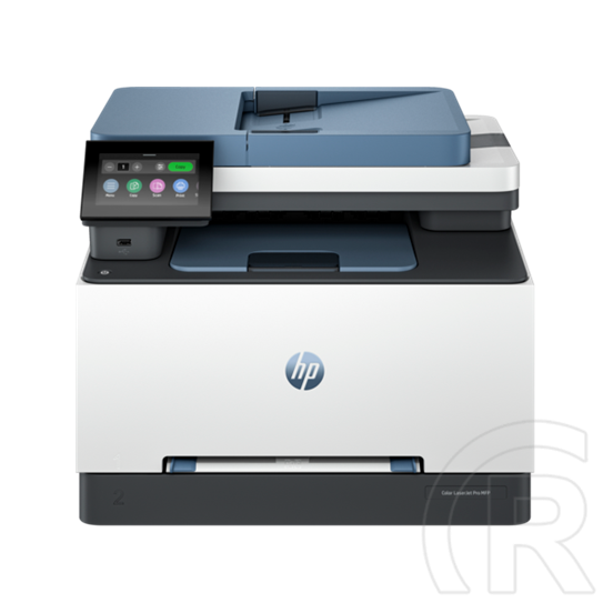 HP LaserJet Pro 3302fdn (színes, multifunkciós, 25 lap/perc, 512MB RAM, 250 lap bemeneti tálca, USB, LAN, duplex, ADF, A