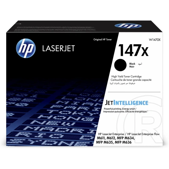 HP No.147X W1470X toner (25.200 oldal, fekete)