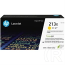 HP No.213X W2132X toner (6.000 oldal, sárga)