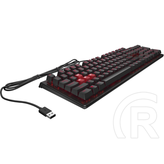 HP OMEN Encoder Cherry MX Red (US, USB, fekete)