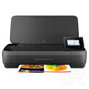 HP OfficeJet 250 mobil multifunkciós tintasugaras nyomtató (hordozható, akkumulátor, ADF 10 lap, 50 lap tálca, USB 2.0,