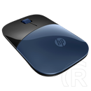HP Z3700 vezeték nélküli egér (kék, fekete, 3 gomb, 1200 dpi, 2,4 GHz, nano USB-vevő)