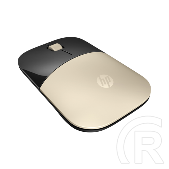HP Z3700 vezeték nélküli egér (optikai, USB nano vevő, 3 gomb, arany)
