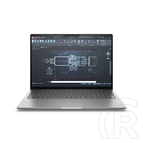 HP ZBook 8 G1i 16 (16", Ultra 7-255H, 32GB RAM, 1TB SSD, RTX 500 Ada 4GB, Win11 Pro, ezüst)