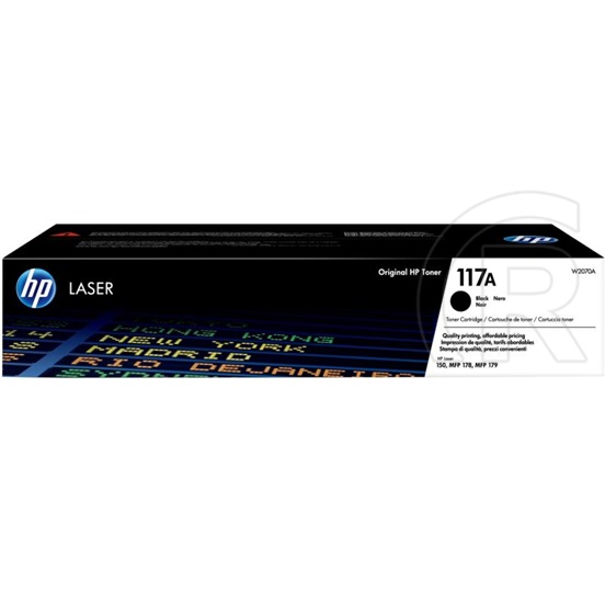 HP toner No. 117A (fekete)