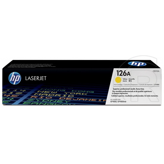 HP toner No. 126A (sárga)