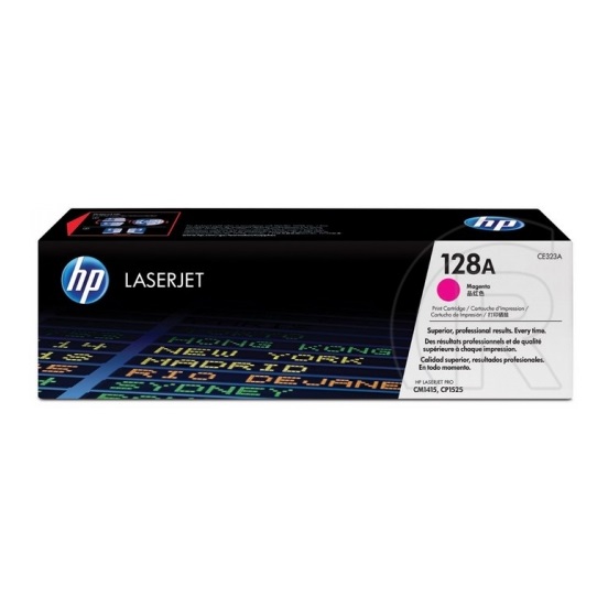 HP toner No. 128A (bíborvörös)