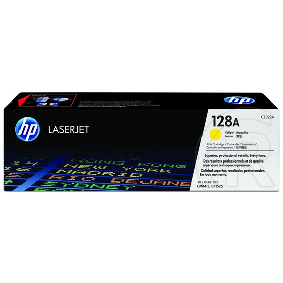 HP toner No. 128A (sárga)