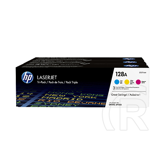 HP toner No. 128A színes multipack (ciánkék, sárga, bíborvörös)