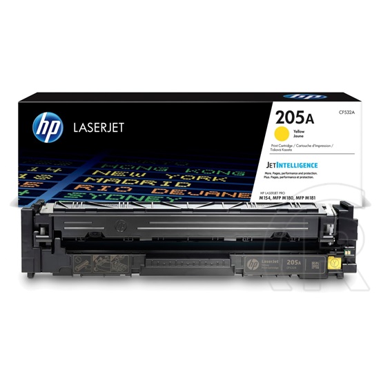 HP toner No. 205A (sárga)