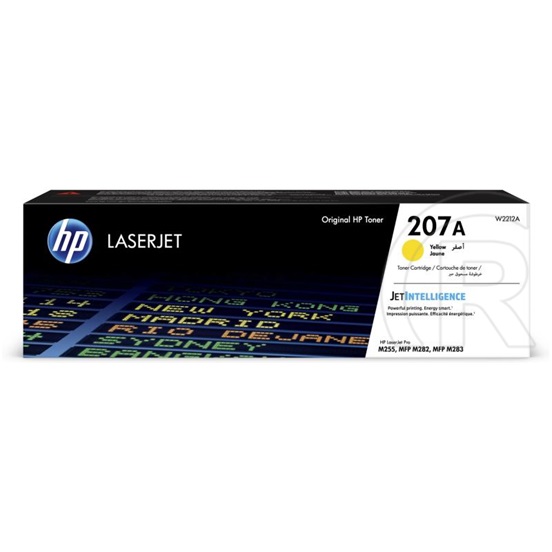 HP toner No. 207A (sárga)