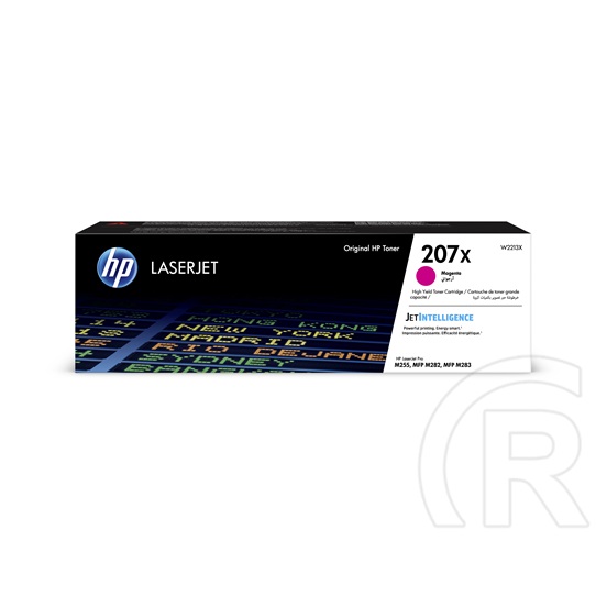 HP toner No. 207X (bíborvörös)