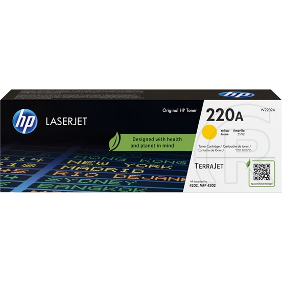 HP toner No. 220A (sárga)