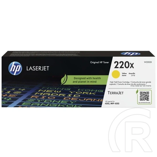 HP toner No. 220X (yellow)