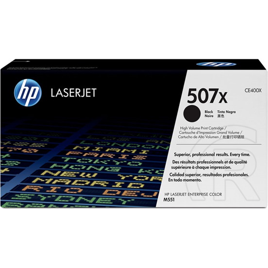 HP toner No. 507X (fekete)