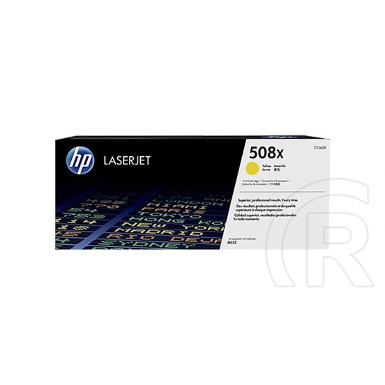 HP toner No. 508X (sárga)
