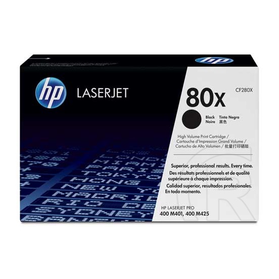 HP toner No. 80X (fekete)