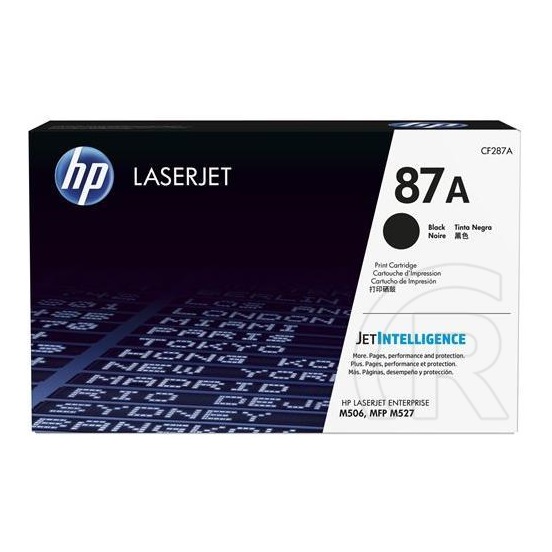 HP toner No. 87A (fekete)