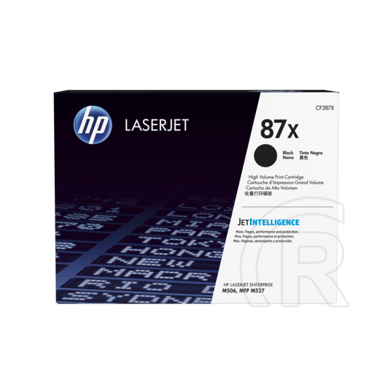 HP toner No. 87X (fekete)