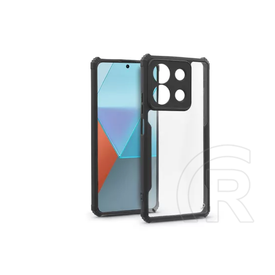 Haffner Anti-Drop szilikon tok (Xiaomi Redmi Note 13 Pro 5G/Poco X6 5G, fekete)