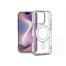 Haffner Anti Shock MagSafe szilikon tok (Apple iPhone 16 Pro, átlátszó)