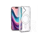 Haffner Anti Shock MagSafe szilikon tok (Apple iPhone 16, átlátszó)