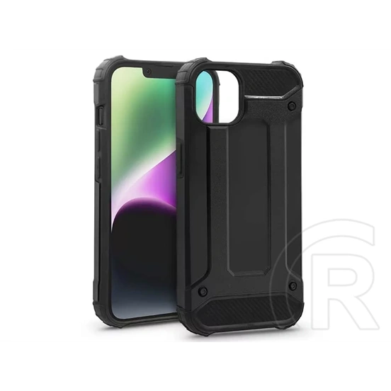 Haffner Armor ütésálló tok (Apple iPhone 14, Plus, fekete)
