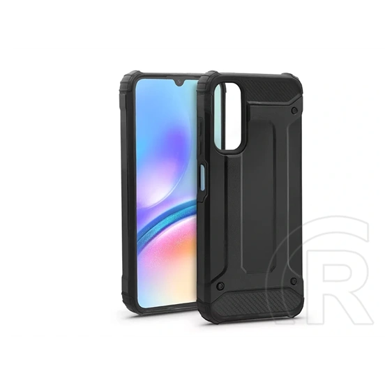 Haffner Carbon szilikon tok (Samsung SM-A057F Galaxy A05s, fekete)