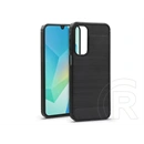 Haffner Carbon szilikon tok (Samsung SM-A165 Galaxy A16 4G/A16 5G, fekete)