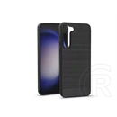 Haffner Carbon szilikon tok (Samsung SM-S916 Galaxy S23+, fekete)