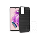 Haffner Carbon szilikon tok (Xiaomi Redmi Note 12S, fekete)