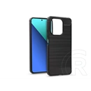 Haffner Carbon szilikon tok (Xiaomi Redmi Note 13, fekete)