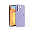 Haffner Card Case kártyatartós szilikon tok (Xiaomi 13C, lila)