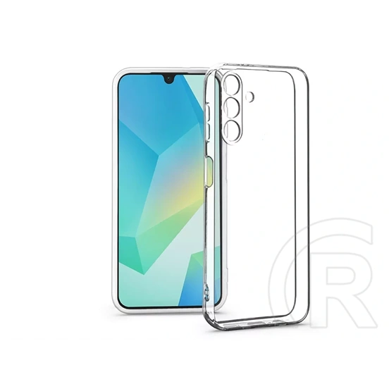Haffner Clear Case Box kameravédős szilikon tok (Samsung SM-A165 Galaxy A16 4G/A16 5G, átlátszó)
