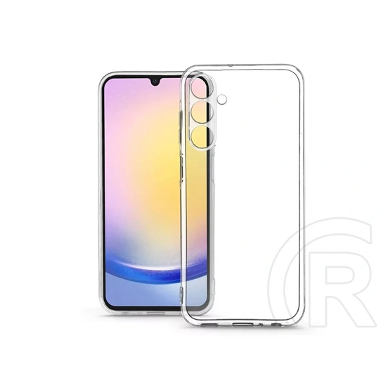 Haffner Clear Case Box kameravédős szilikon tok (Samsung SM-A256 Galaxy A25 5G, átlátszó)