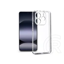 Haffner Clear Case Box kameravédős szilikon tok (Xiaomi Redmi Note 14 4G/Note 14 5G, átlátszó)