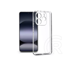 Haffner Clear Case kameravédős szilikon tok (Xiaomi Redmi Note 14 4G/Note 14 5G, átlátszó)