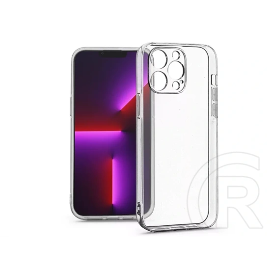 Haffner Clear Case szilikon tok (Apple iPhone 13 Pro, átlátszó)