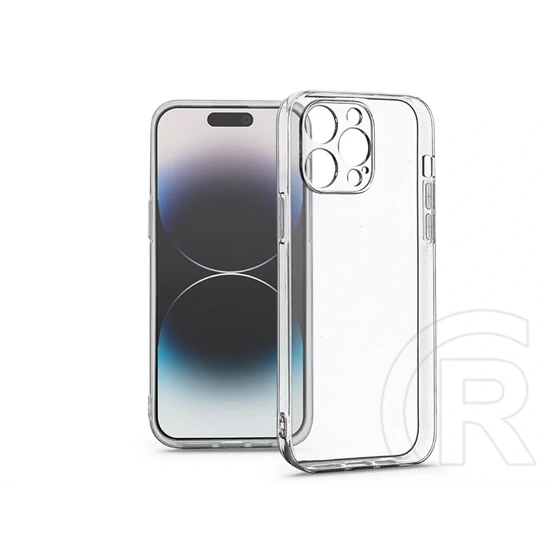 Haffner Clear Case szilikon tok (Apple iPhone 14 Pro Max, átlátszó)