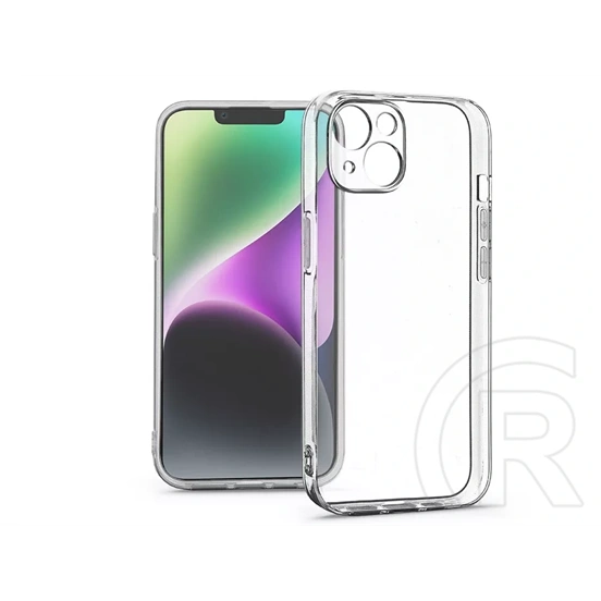 Haffner Clear Case szilikon tok (Apple iPhone 14, átlátszó)