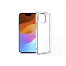 Haffner Clear Case szilikon tok (Apple iPhone 15, átlátszó)