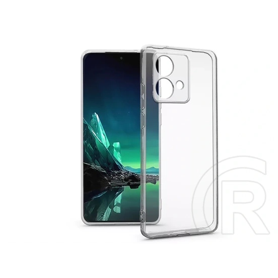Haffner Clear Case szilikon tok (Motorola Edge 40 Neo átlátszó)
