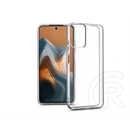 Haffner Clear Case szilikon tok (Motorola Moto G34, átlátszó)