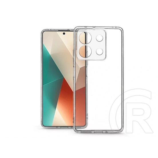Haffner Clear Case szilikon tok (Xiaomi Redmi Note 13 5G, átlátszó)
