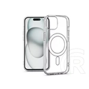 Haffner Clear Mag Cover szilikon tok (Apple iPhone 15, átlátszó)