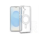 Haffner Clear Mag Cover szilikon tok (Samsung SM-S937 Galaxy S25, átlátszó)