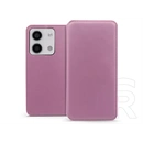 Haffner Dual Pocket Flip oldalra nyíló tok (Xiaomi Redmi Note 13 5G, pink)