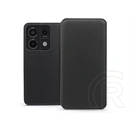 Haffner Dual Pocket Flip oldalra nyíló tok (Xiaomi Redmi Note 13 Pro 5G/Poco X6 5G, fekete)