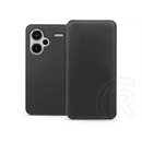 Haffner Dual Pocket Flip oldalra nyíló tok (Xiaomi Redmi Note 13 Pro+ 5G, fekete)