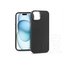 Haffner Frame szilikon tok (Apple iPhone 15, Plus, fekete)